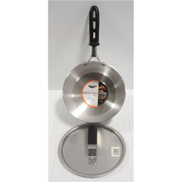 NEW VOLLRATH 2.75QT ALUMINIUM SAUCE POT W/ LID