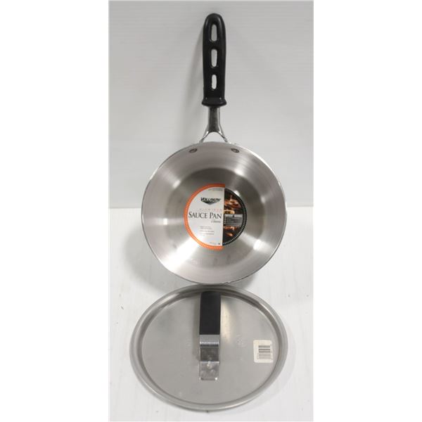NEW VOLLRATH 2.75QT ALUMINIUM SAUCE POT W/ LID