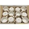 Image 1 : LOT OF 12 DELCO 7OZ STACKING COFFEE CUPS