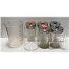 Image 1 : WOODMAX 1L POLY PLASTIC PITCHERS W/ STEEL LIDS