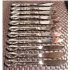 Image 2 : ONE DOZEN NEW ONEIDA SILVER PLATED SEAFOOD KNIVES