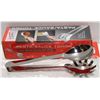 Image 1 : NEW HIGH GRADE STAINLESS STEEL PASTA / SAUCE TONGS