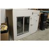 Image 3 : WALK-IN REMOTE COOLER W/ GLASS DOORS 106.5" X 71" X 71"