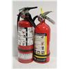 Image 1 : LOT OF 2  5-7LBS CHARGED FIRE EXTINGUISHERS
