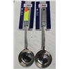 Image 1 : LOT OF 2 NEW WINCO 4 OZ.S/S PORTION SCOOPS