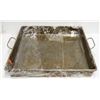 Image 1 : 20" X 20" X 3" COMMERCIAL STRAPPED ROASTING PAN