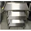 Image 1 : S/S LAKESIDE 3-TIER BUSSING CART 24" X 16" X 32"