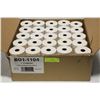 Image 1 : CASE OF 50 PREMIUM BOND RECEIPT ROLLS 3" STANDARD