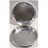 Image 1 : LOT OF 2 NEW ALUMINUM 10" PIZZA PANS