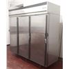 Image 1 : FOSTER SOLID STAINLESS STEEL 3-DOOR COMMERCIAL COOLER