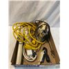 Image 1 : Power bars, extension cord and iron