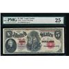 Image 1 : 1907 $5 Legal Tender Note PMG 25