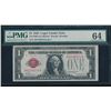 Image 1 : 1928 $1 Legal Tender Note PMG 64