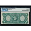 Image 2 : 1869 $5 Legal Tender Note PMG 63EPQ