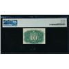 Image 2 : 10 Cent Second Issue Fractional PMG 63