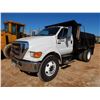 Image 1 : 2005 FORD F750 XL Dump Truck