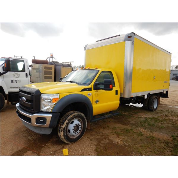 2012 FORD F550 XL PIPELINE INSPECTION TRUCK
