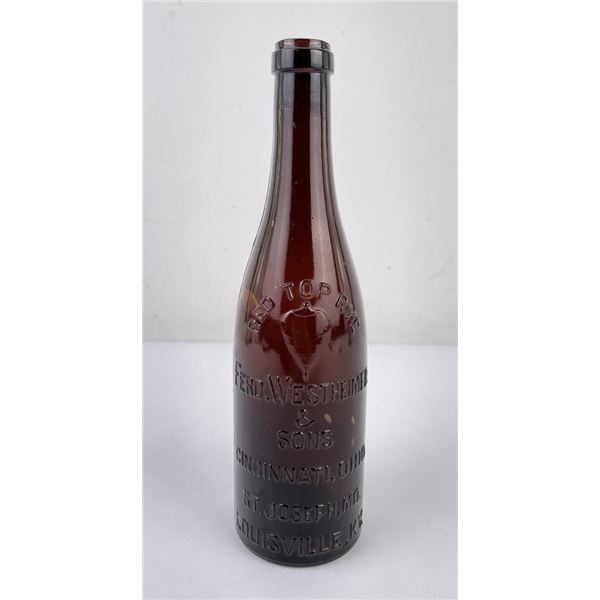 Red Top Rye Red Top Rye Westheimer Kentucky Whiskey Bottle