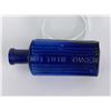 Image 6 : Antique Cobalt Blue Poison Bottle