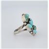 Image 2 : Old Pawn Navajo Sterling Silver Turquoise Ring