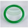 Image 1 : Apple Green Jade Bangle Bracelet