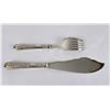 Image 3 : Victorian Silver Plate Fish Serving Set