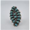 Image 1 : Old Pawn Zuni Petit Point Turquoise Ring