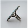 Image 3 : Old Pawn Zuni Petit Point Turquoise Ring
