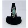 Image 1 : Old Pawn Navajo Sterling Silver Turquoise Ring