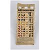Image 1 : Antique Exclusive Slot Machine Pay Chart Table