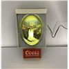 Image 1 : Coors Lighted Beer Sign Waterfall On Tap