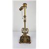 Image 3 : Antique Cast Iron Marble Table Lamp