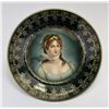 Image 1 : Antique Austrian Portrait Plate