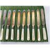 Image 6 : Set of Victorian Mother of Pearl Handled Knives