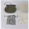 Image 5 : Collection of Antique Purses Gloves Vanity Mirror