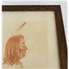 Image 3 : E.A. Burbank Red Cloud Print