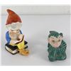 Image 2 : Vintage Elf Pixie Figurine Lot Porcelain