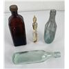 Image 3 : Collection of Antique Bottles Hires Cod Oil