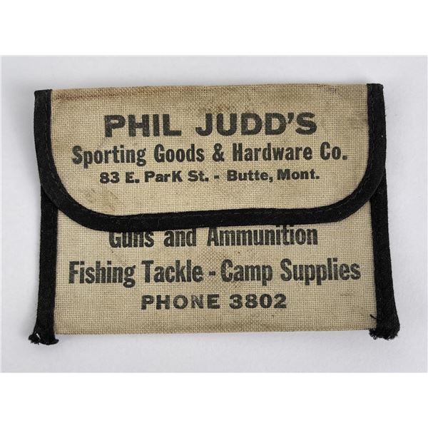 Phil Judd's Butte Montana Hunting License Wallet