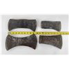 Image 11 : Group of Vintage Logging Axe Heads