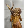 Image 16 : Hand Carved Monkey Pod Wood Indian Statue
