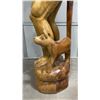 Image 18 : Hand Carved Monkey Pod Wood Indian Statue