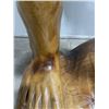Image 31 : Hand Carved Monkey Pod Wood Indian Statue