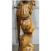 Image 9 : Hand Carved Monkey Pod Wood Indian Statue