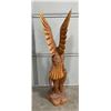 Image 11 : Chainsaw Carved Wood Eagle and Trout