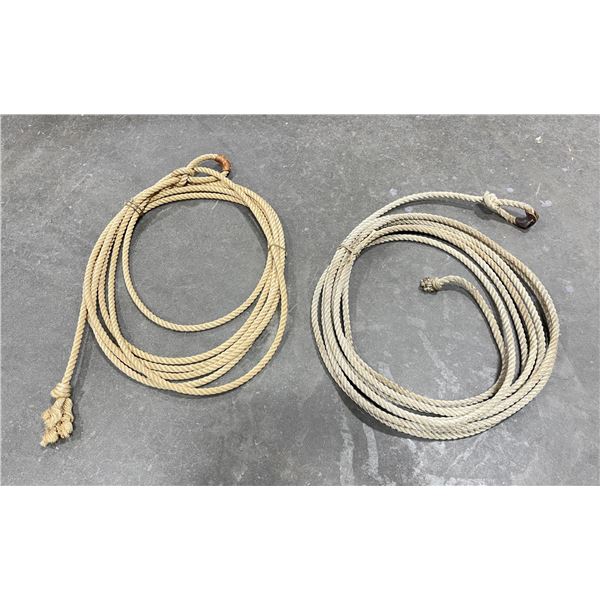 Pair of Lariat Montana Cowboy Lassos