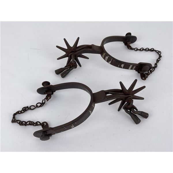 Antique California Transitional Cowboy Spurs