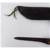 Image 5 : Plains Indian Tacked Leather Knife Sheath