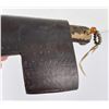 Image 8 : Plains Indian Tacked Leather Knife Sheath