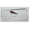 Image 1 : Oregon Dagger Indian Arrowhead Point